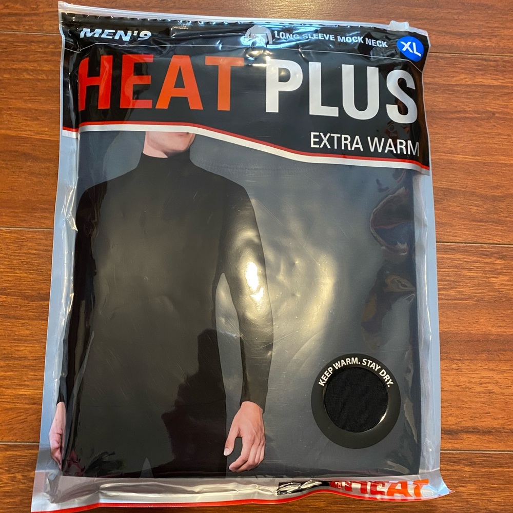 Men’s mock turtle neck